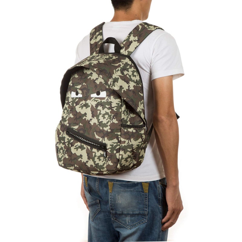 ZIPIT Grillz Backpack for Boys Elementary School & Preschool, Cute Book Bag for Kids, Sturdy & Lightweight (Green Camo) - Image 5